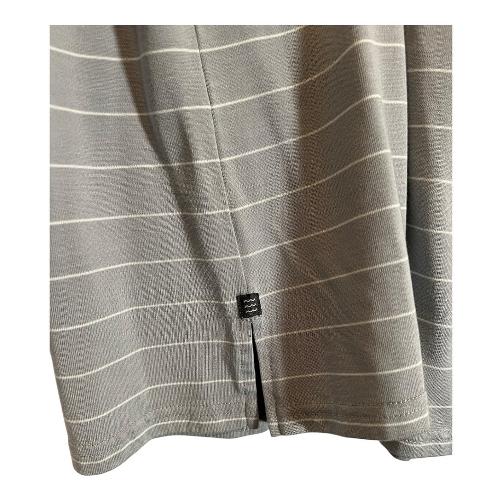 FREE FLY Bamboo Shoreline 3/4 Sleeve Striped Top Size Large - Picture 4 of 7